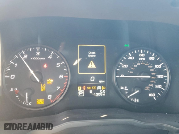 2025 Subaru Forester with VIN JF2SLDAC7SH409814, listed as a Copart auction lot 47240535 with 1,308 mi miles and Salvage title. Bid and sale history available at DreamBid. Image 9.