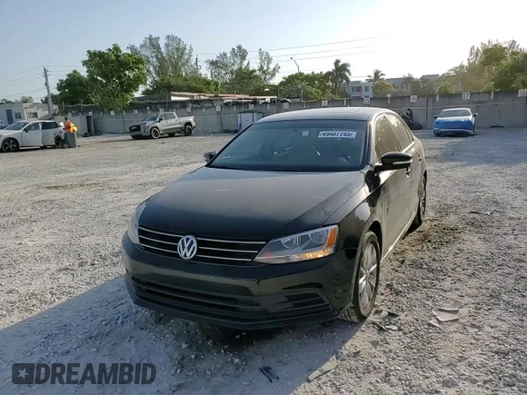 2015 Volkswagen Jetta Sedan 1.8T SE w/Connectivity with VIN 3VWD07AJ8FM414017, listed as a Copart auction lot 49407745 with 190,615 mi miles and Salvage Title. Bid and sale history available at carsss.com. Image 11.