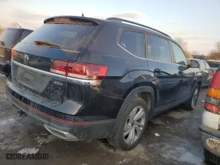2021 Volkswagen Atlas 3.6L V6 SE w/Technology with VIN 1V2HR2CA2MC564468, listed as a Copart auction lot 41998125 with 69,795 mi miles and Salvage Title. Bid and sale history available at carsss.com. Image 3.