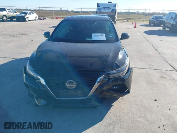 2021 Nissan Sentra SR with VIN 3N1AB8DV2MY246596, listed as a IAAI auction lot 41092900 with 95,093 mi miles. Bid and sale history available at carsss.com. Image 12.