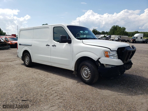 2020 Nissan NV Cargo S with VIN 1N6BF0KY7LN802396, listed as a Copart auction lot 59699594 with 91,332 mi miles and Non Repairable. Bid and sale history available at carsss.com. Image 4.