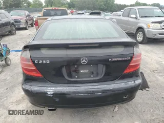 2002 Mercedes-Benz C 230/260/280/320 with VIN WDBRN47J62A348203, listed as a Copart auction lot 54551994 with 196,997 mi miles and Salvage Title. Bid and sale history available at DreamBid. Image 6.
