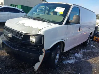 2007 Chevrolet Express Cargo Van with VIN 1GCGG25V571104532, listed as a IAAI auction lot 41718875 with 174,955 mi miles. Bid and sale history available at carsss.com. Image 17.