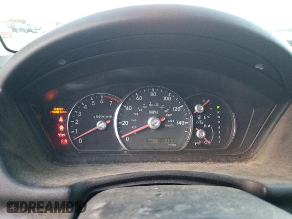 2011 Mitsubishi Endeavor LS with VIN 4A4JN2AS2BE031413, listed as a Copart auction lot 79132294 with 185,151 mi miles and Salvage Title. Bid and sale history available at carsss.com. Image 9.