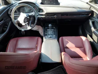 2024 Mazda CX-30 S Carbon Edition with VIN 3MVDMBCM9RM607345, listed as a Copart auction lot 56855925 with 19,295 mi miles and Salvage title. Bid and sale history available at DreamBid. Image 8.