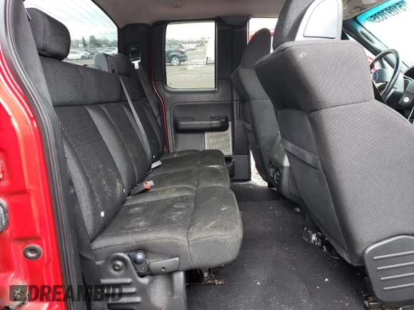 2008 Ford F-150 XLT with VIN 1FTPX14V38FA00086, listed as a Copart auction lot 51097035 with 249,633 mi miles and Salvage Title. Bid and sale history available at carsss.com. Image 10.