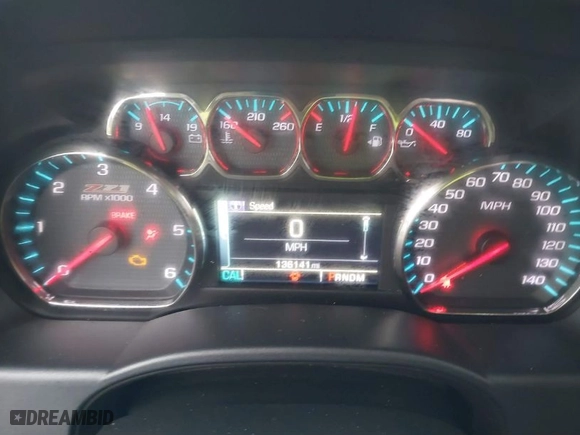 2015 Chevrolet Silverado 1500 LT with VIN 3GCUKREC4FG494953, listed as a IAAI auction lot 41557262 with NaN miles. Bid and sale history available at carsss.com. Image 7.