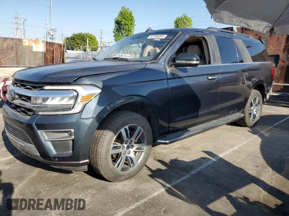 2022 Ford Expedition Max Limited z VIN 1FMJK1KT0NEA41696, wystawiony jako Copart lot #52596085 z przebiegiem 21 792 mil mil oraz Szkoda całkowita • Salvage title. Historia ofert i sprzedaży dostępna na DreamBid. Obrazek 1.