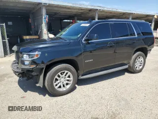 2017 Chevrolet Tahoe LS with VIN 1GNSCAEC4HR248971, listed as a Copart auction lot 58266665 with 94,377 mi miles and Salvage title. Bid and sale history available at DreamBid. Image 1.