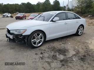 2015 Audi A6 2.0T Premium with VIN WAUCFAFC6FN009913, listed as a Copart auction lot 77592014 with 0 mi miles and Clean Title. Bid and sale history available at carsss.com. Image 1.