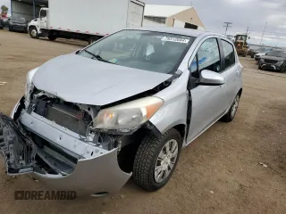 2014 Toyota Yaris L with VIN VNKKTUD34EA001222, listed as a Copart auction lot 79312664 with 101,714 mi miles and Salvage Title. Bid and sale history available at carsss.com. Image 1.