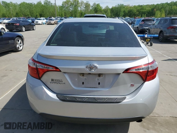 2016 Toyota Corolla L with VIN 5YFBURHE0GP472605, listed as a Copart auction lot 53986495 with 85,005 mi miles and Salvage title. Bid and sale history available at DreamBid. Image 6.