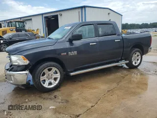 2017 Ram 1500 Lone Star Silver with VIN 1C6RR6LT3HS805925, listed as a Copart auction lot 64001025 with 89,460 mi miles and Clean title. Bid and sale history available at DreamBid. Image 1.