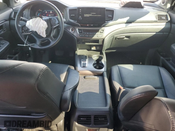 2022 Honda Pilot EX-L with VIN 5FNYF5H50NB014407, listed as a Copart auction lot 60507325 with 71,067 mi miles and Salvage title. Bid and sale history available at DreamBid. Image 8.