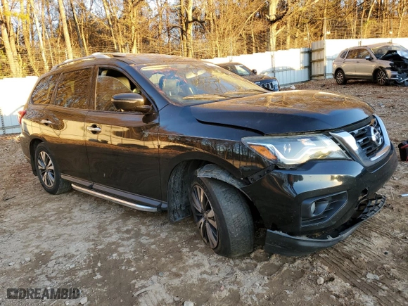 2017 Nissan Pathfinder SL with VIN 5N1DR2MN1HC660594, listed as a Copart auction lot 89143305 with 159,343 mi miles and Salvage Title. Bid and sale history available at carsss.com. Image 4.