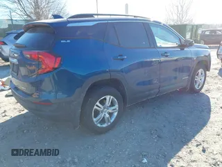 2020 GMC Terrain SLE with VIN 3GKALTEV0LL303955, listed as a IAAI auction lot 41330389 with 26,856 mi miles. Bid and sale history available at carsss.com. Image 4.