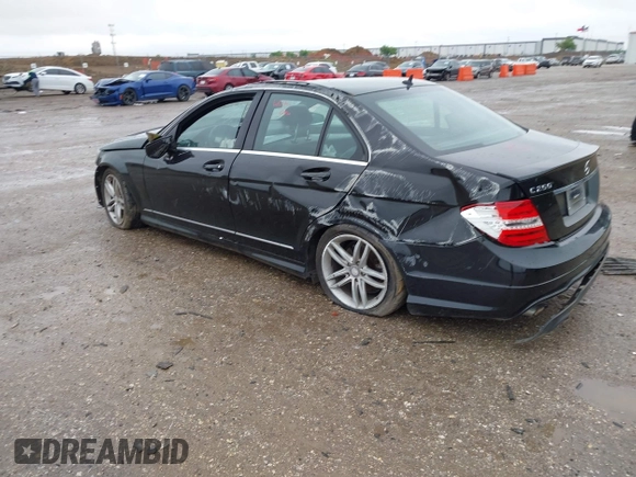 2013 Mercedes-Benz C-Class C 250 Sport with VIN WDDGF4HB3DA783072, listed as a IAAI auction lot 41948220 with 1 mi miles. Bid and sale history available at carsss.com. Image 3.