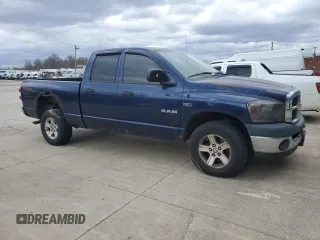2008 Dodge 1500 ST with VIN 1D7HU18288J129733, listed as a Copart auction lot 53125745 with 201,051 mi miles and Clean Title. Bid and sale history available at DreamBid. Image 4.
