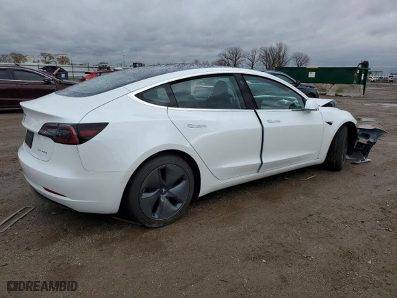 2019 Tesla Model 3 Long Range with VIN 5YJ3E1EB2KF510692, listed as a Copart auction lot 81630064 with 37,491 mi miles and Salvage Title. Bid and sale history available at carsss.com. Image 3.
