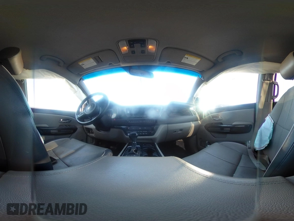 2015 Kia Sedona EX with VIN KNDMC5C13F6018556, listed as a IAAI auction lot 41491580 with 1 mi miles. Bid and sale history available at carsss.com. Image 18.