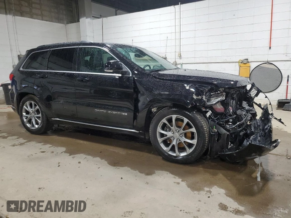 2021 Jeep Grand Cherokee Summit with VIN 1C4RJFJTXMC528441, listed as a Copart auction lot 78947634 with 47,552 mi miles and Salvage Title. Bid and sale history available at carsss.com. Image 4.