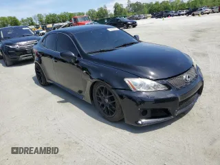 2008 Lexus IS F with VIN JTHBP262785004567, listed as a Copart auction lot 54550015 with 190,746 mi miles and Salvage Title. Bid and sale history available at carsss.com. Image 4.