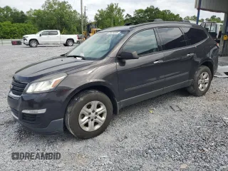 2017 Chevrolet Traverse LS z VIN 1GNKVFKD6HJ201654, wystawiony jako Copart lot #55476205 z przebiegiem 109 969 mil mil oraz Czysty tytuł • Clean title. Historia ofert i sprzedaży dostępna na DreamBid. Obrazek 1.