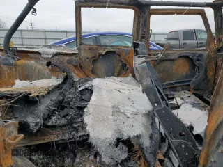 2018 Jeep Wrangler JK Unlimited Altitude with VIN 1C4BJWEG4JL811427, listed as a Copart auction lot 85540544 with Not Provided miles and Salvage Title. Bid and sale history available at carsss.com. Image 10.