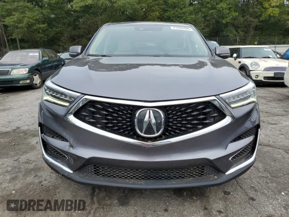 2019 Acura RDX with VIN 5J8TC1H36KL004615, listed as a Copart auction lot 71552494 with 78,895 mi miles and Salvage Title. Bid and sale history available at carsss.com. Image 5.