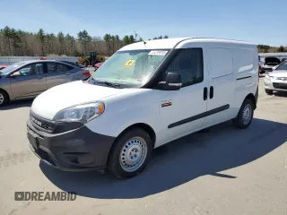 2021 Ram ProMaster City Cargo Tradesman with VIN ZFBHRFAB7M6U79406, listed as a Copart auction lot 55219975 with Not provided miles and Salvage title. Bid and sale history available at DreamBid. Image 1.