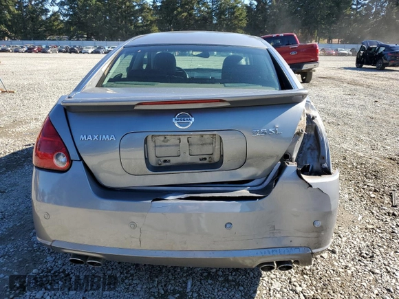 2007 Nissan Maxima 3.5 SL with VIN 1N4BA41E47C850476, listed as a Copart auction lot 75008844 with 201,515 mi miles and Salvage Title. Bid and sale history available at carsss.com. Image 6.