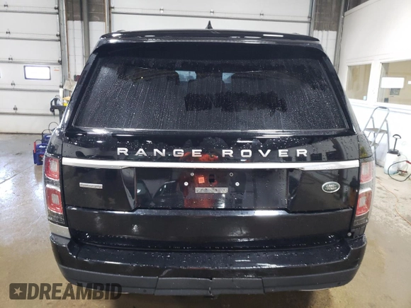 2018 Land Rover Range Rover with VIN DPSMN181349, listed as a Copart auction lot 65976914 with 63,879 mi miles and Salvage Title. Bid and sale history available at DreamBid. Image 6.