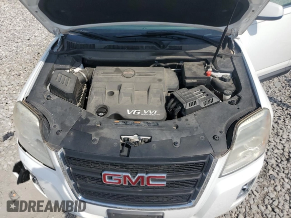 2010 GMC Terrain SLE-2 z VIN 2CTFLEEY1A6322270, wystawiony jako Copart lot #60078945 z przebiegiem 146 055 mil mil oraz Szkoda całkowita • Salvage title. Historia ofert i sprzedaży dostępna na DreamBid. Obrazek 11.