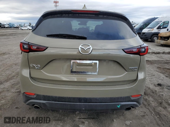 2024 Mazda CX-5 2.5 Carbon Turbo with VIN JM3KFBAY5R0403872, listed as a Copart auction lot 89161145 with 9,601 mi miles and Salvage Title. Bid and sale history available at carsss.com. Image 6.