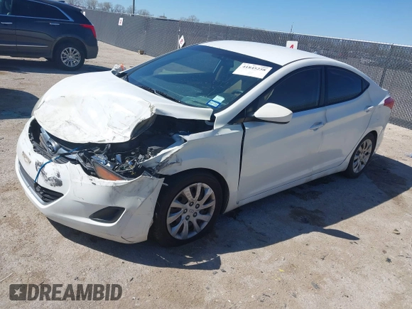 2011 Hyundai Elantra GLS with VIN 5NPDH4AE9BH029465, listed as a IAAI auction lot 41845258 with 134,380 mi miles. Bid and sale history available at carsss.com. Image 17.