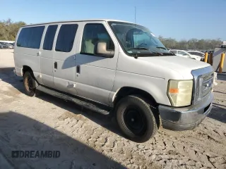 2011 Ford Econoline Passenger XL with VIN 1FBNE3BLXBDA42711, listed as a Copart auction lot 44326425 with 476,137 mi miles and Salvage Title. Bid and sale history available at carsss.com. Image 4.