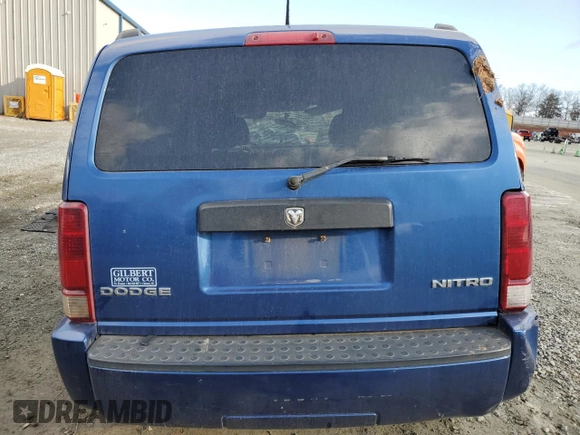 2010 Dodge Nitro Heat with VIN 1D4PT4GK7AW158275, listed as a Copart auction lot 85861784 with 243,809 mi miles and Salvage title. Bid and sale history available at DreamBid. Image 6.