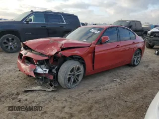 2016 BMW 3 Series 328i with VIN WBA8E9C58GK644678, listed as a Copart auction lot 43706255 with Not Provided miles and Salvage Title. Bid and sale history available at DreamBid. Image 1.