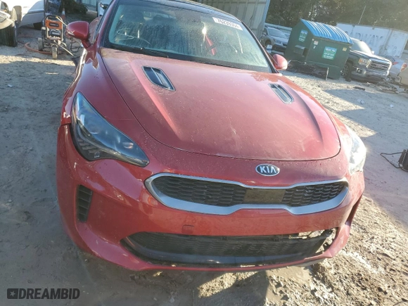 2019 Kia Stinger Premium with VIN KNAE25LA9K6059112, listed as a Copart auction lot 76239304 with 61,266 mi miles and Non Repairable. Bid and sale history available at carsss.com. Image 5.