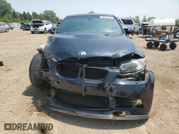 2008 BMW 3 Series M3 with VIN WBSVA93568E215887, listed as a Copart auction lot 59810545 with 166,843 mi miles and Salvage title. Bid and sale history available at DreamBid. Image 5.