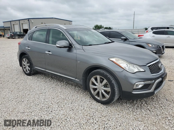 2016 Infiniti QX50 with VIN JN1BJ0RP2GM233230, listed as a Copart auction lot 52047295 with 66,777 mi miles and Clean Title. Bid and sale history available at DreamBid. Image 4.