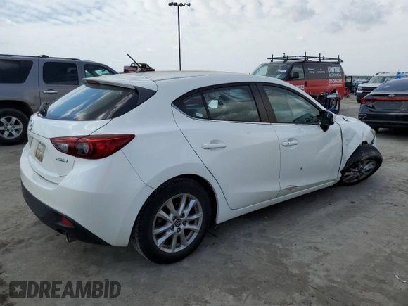 2016 Mazda 3 i Touring with VIN JM1BM1L75G1282071, listed as a Copart auction lot 48818925 with 55,928 mi miles and Salvage Title. Bid and sale history available at DreamBid. Image 3.