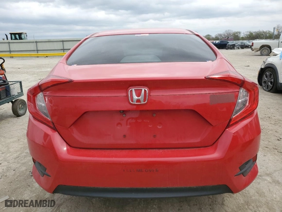 2016 Honda Civic Sedan LX with VIN 2HGFC2F53GH530311, listed as a Copart auction lot 51278795 with 116,703 mi miles and Salvage Title. Bid and sale history available at carsss.com. Image 6.