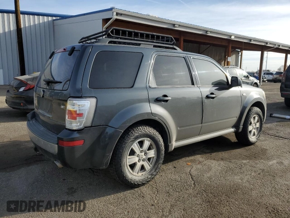2009 Mercury Mariner z VIN 4M2CU91G49KJ04729, wystawiony jako Copart lot #49729105 z przebiegiem 235 117 mil mil oraz Szkoda całkowita • Salvage title. Historia ofert i sprzedaży dostępna na DreamBid. Obrazek 3.