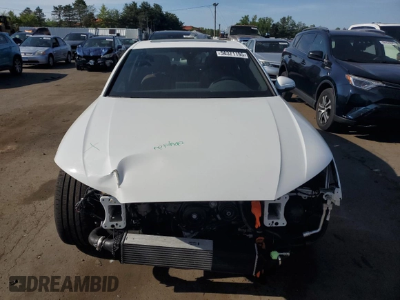 2017 Audi A4 Premium with VIN WAUDNAF42HN055855, listed as a Copart auction lot 56371195 with 31,530 mi miles and Salvage title. Bid and sale history available at DreamBid. Image 5.
