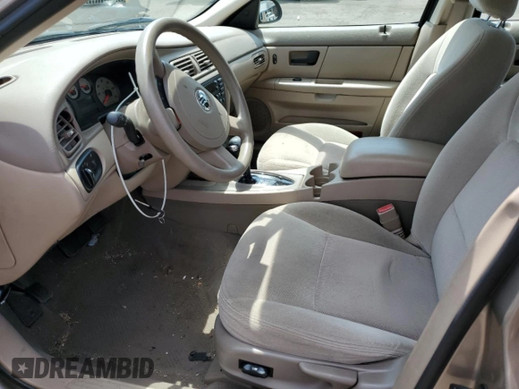 2004 Mercury Sable GS с VIN 1MEFM50U94A608001, выставлен на аукционе Copart как лот 62837895 с пробегом 80 439 миль миль и Списание • Salvage title. История ставок и продаж доступна на DreamBid. Изображение 7.