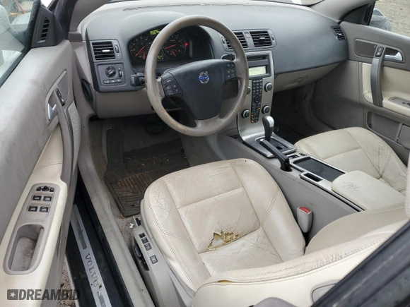 2010 Volvo C70 with VIN YV1672MC4AJ091740, listed as a Copart auction lot 42614965 with 156,145 mi miles and Salvage Title. Bid and sale history available at carsss.com. Image 8.