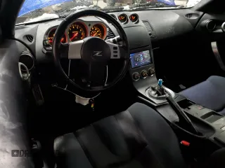 2005 Nissan 350Z Touring with VIN JN1AZ34D15M601512, listed as a Copart auction lot 41463465 with 75,105 mi miles and Salvage Title. Bid and sale history available at carsss.com. Image 8.