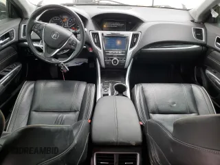 2020 Acura TLX Technology with VIN 19UUB2F43LA001421, listed as a Copart auction lot 47126755 with 55,001 mi miles and Salvage title. Bid and sale history available at DreamBid. Image 8.