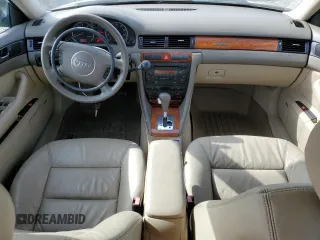 2002 Audi A6 3.0L with VIN WAULT64B02N050242, listed as a Copart auction lot 51952635 with 57,840 mi miles and Salvage Title. Bid and sale history available at carsss.com. Image 8.